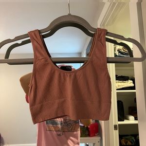 Skims stretched ribbed scoop bralette